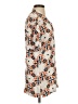 Assorted Brands Print Orange Short Sleeve Blouse Size S - photo 4