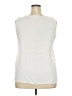 Christie & Jill 100% Polyester Ivory Sleeveless Blouse Size 20 (estimated) - photo 2