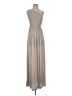 Aryn K. Metallic Gray Casual Dress Size XS - photo 1