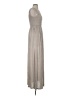 Aryn K. Metallic Gray Casual Dress Size XS - photo 4