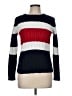 Tommy Hilfiger Color Block Stripes Blue Pullover Sweater Size M - photo 1