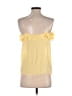 MNG Suit Yellow Sleeveless Blouse Size 2 - photo 2