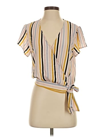 Free Press Short Sleeve Blouse (view 1)