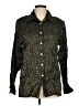 Yves St. Clair Paisley Black Long Sleeve Button-Down Shirt Size M (estimated) - photo 1