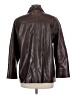 Eddie Bauer 100% Polyester Brown Coat Size Med Petite - photo 2