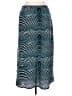 MICHAEL Michael Kors 100% Polyester Stripes Blue Casual Skirt Size 14 - photo 2