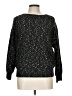 Ann Taylor Factory Stars Black Pullover Sweater Size Lg Petite - photo 1