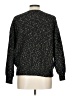 Ann Taylor Factory Stars Black Pullover Sweater Size Lg Petite - photo 2