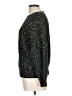 Ann Taylor Factory Stars Black Pullover Sweater Size Lg Petite - photo 5
