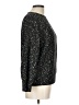Ann Taylor Factory Stars Black Pullover Sweater Size Lg Petite - photo 4