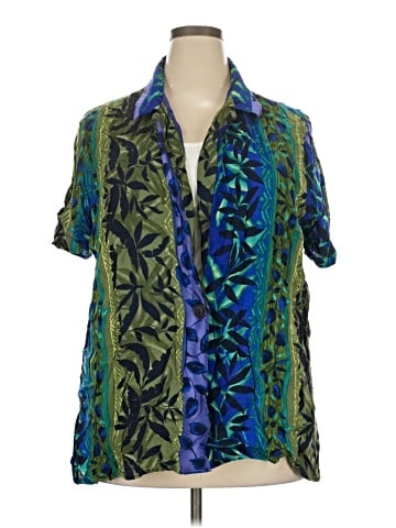 Fashion Bug Short Sleeve Blouse (view 1)
