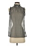 Who What Wear 100% Polyester Gray Sleeveless Blouse Size XS - photo 1