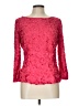 Theia Red 3/4 Sleeve Top Size 12 - photo 1