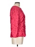 Theia Red 3/4 Sleeve Top Size 12 - photo 4