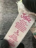 Justice 100% Viscose Floral White Dress Size 7 - 8 - photo 4