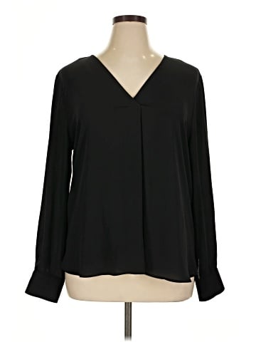 Ann Taylor Long Sleeve Blouse (view 1)