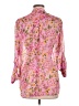 Kut from the Kloth 100% Polyester Pink 3/4 Sleeve Blouse Size L - photo 2