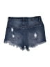 Almost Famous Blue Denim Shorts Size 5 - photo 2