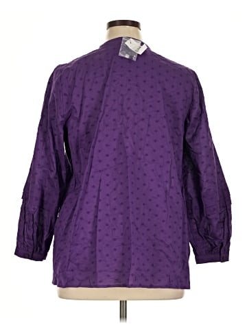 Lane Bryant 3/4 Sleeve Blouse (view 2)