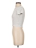 Garage Silver Short Sleeve Turtleneck Size XS - photo 5