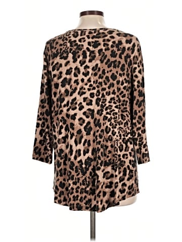 JM Collection 3/4 Sleeve T-Shirt (view 2)