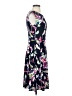 Wisp Print Black Cocktail Dress Size 4 - photo 4