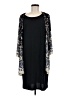 Sandra Darren Black Casual Dress Size M - photo 1
