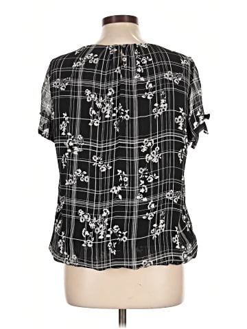 Roz & Ali Short Sleeve Blouse (view 2)