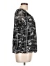 Roz & Ali 100% Polyester Black Short Sleeve Blouse Size L - photo 4