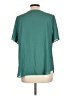 Van Heusen 100% Polyester Teal Short Sleeve Blouse Size L - photo 2