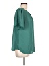 Van Heusen 100% Polyester Teal Short Sleeve Blouse Size L - photo 4