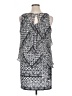 Relativity 100% Polyester Paisley Gray Casual Dress Size 1X - photo 2