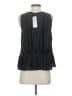 DKNY 100% Polyester Black Sleeveless Blouse Size S - photo 2