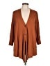 Susan Graver Brown Cardigan Size L - photo 1