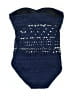 Unbranded Blue One Piece Swimsuit Size S - photo 2