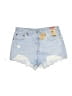 Levi's 100% Cotton Blue Denim Shorts Size 32 waist - photo 1