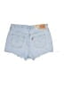 Levi's 100% Cotton Blue Denim Shorts Size 32 waist - photo 2