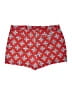 Crown & Ivy Print Red Shorts Size 16 - photo 2