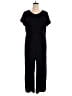 Long Tall Sally Solid Black Jumpsuit Size UK 20 / US 16 - photo 1