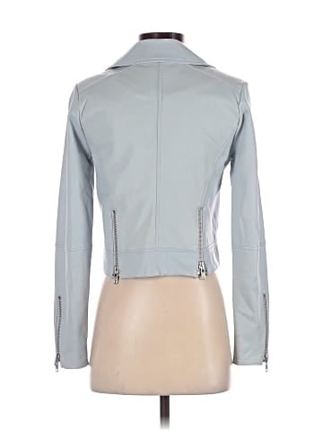 Ecru Leather Jacket (view 2)