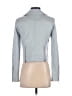Ecru 100% Leather Gray Leather Jacket Size XS - photo 2