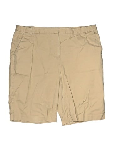 Liz Claiborne Khaki Shorts (view 1)