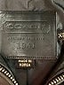 Coach 100% Leather Black Leather Jacket Size XS - photo 6