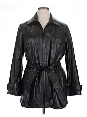 Wilsons Leather Trenchcoat (view 1)