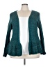 Absolutely Creative Worldwide Teal Cardigan Size 2X - photo 1