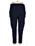 Harper Solid Blue Casual Pants Size 2X - photo 2