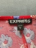Express 100% Rayon Floral Red Casual Dress Size L - photo 7