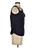 Basic Editions 100% Cotton Blue Sleeveless Blouse Size S - photo 4