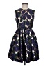 MSGM Floral Purple Cocktail Dress Size EU (IT) 42 / US 6 - photo 1