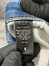 Express Jeans Stars Blue Denim Shorts Size 8 - photo 4